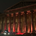 Silver Service Singers perform at The British Museum, London