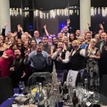 Photograph of Bobst UK & Ireland Christmas Party 2024 with Silver Service Singers