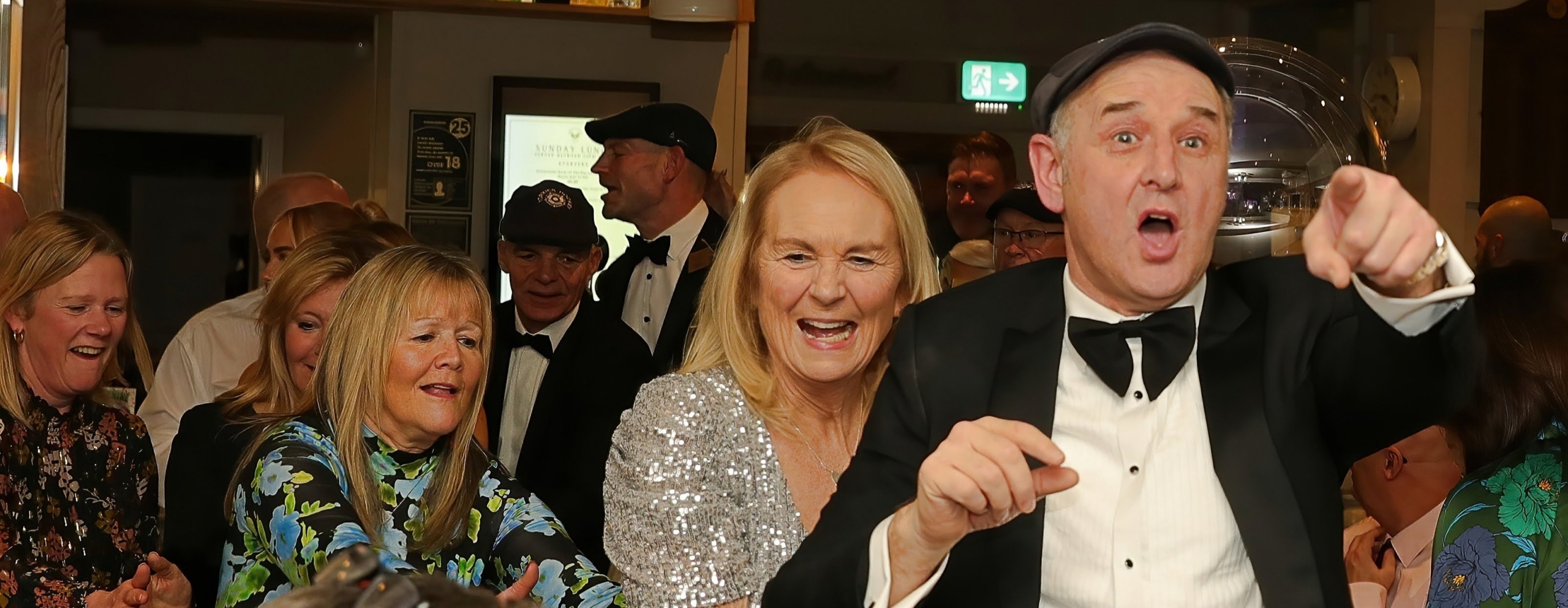 Silver Service Singers perform at a Birthday Party
